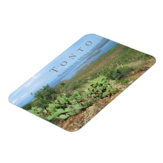 Rooseveltmeer, Tonto National Monument, AZ Magneet (Linkerzijde)