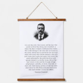 Roosevelt's Man in de Arena Hangend Wandkleed (Voorkant)