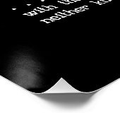 Roosevelt's MAN in de ARENA Speech 2 Perfect Poster (Hoek)