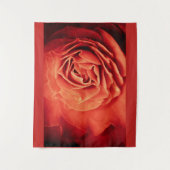 rooskleurig leven wandkleed (Voorkant)