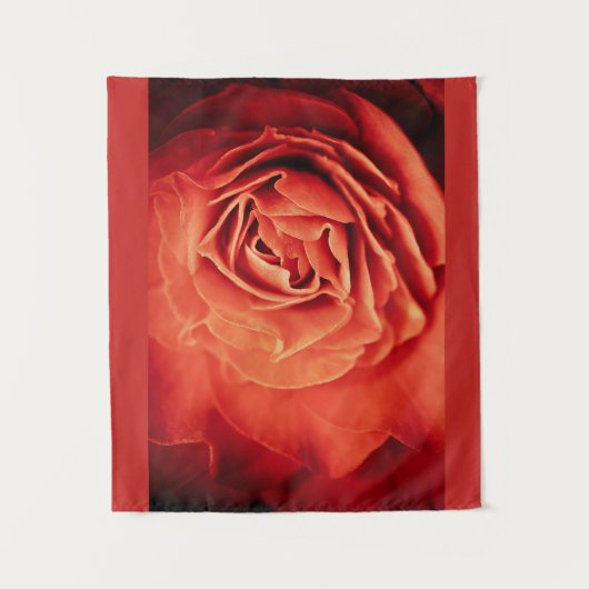 rooskleurig leven wandkleed (Voorkant)