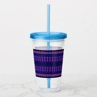 Rooskoppenklavers Acryl Drinkbeker