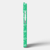 Roospatroon Groen Case-Mate iPhone Case (Achterkant / Links)