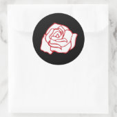 Roosstickers Ronde Sticker (Tas)