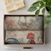 Rooster3 Tissuepapier (Geschenk)