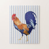 Rooster 10x14 Jigzaag Legpuzzel (Verticaal)