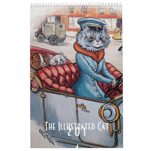  rooster 2014 - Louis Wain Kalender (Hoes)