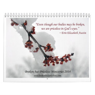 Rooster 2014 van de ministeries van Gebroken en Pr Kalender