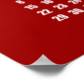 Rooster 2017 Corporate Calendar XL Poster 1 (Hoek)