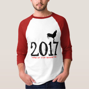  Rooster 2017 grafisch T-shirt