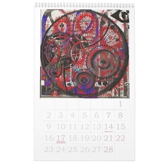 Rooster 2019 van de seizoensspreuk van de maatrege kalender (Feb 2026)