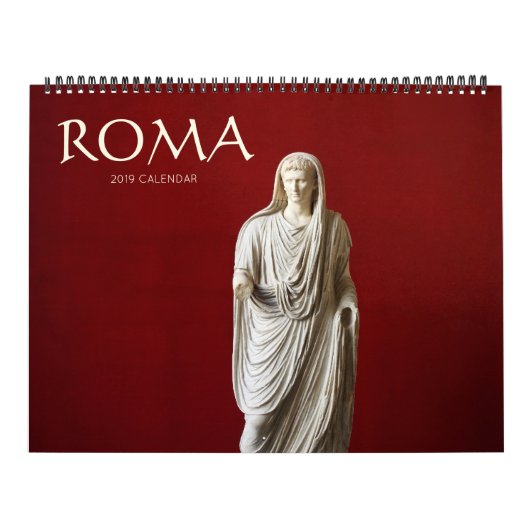 Rooster 2019 van Rome Kalender (Hoes)