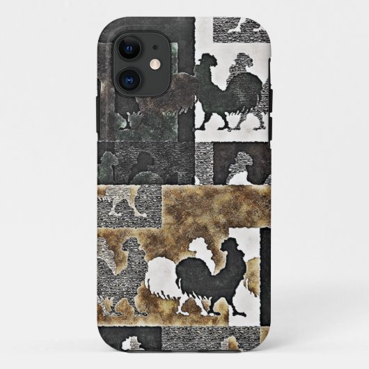 Rooster  #2 - iPhone Case (Achterkant)