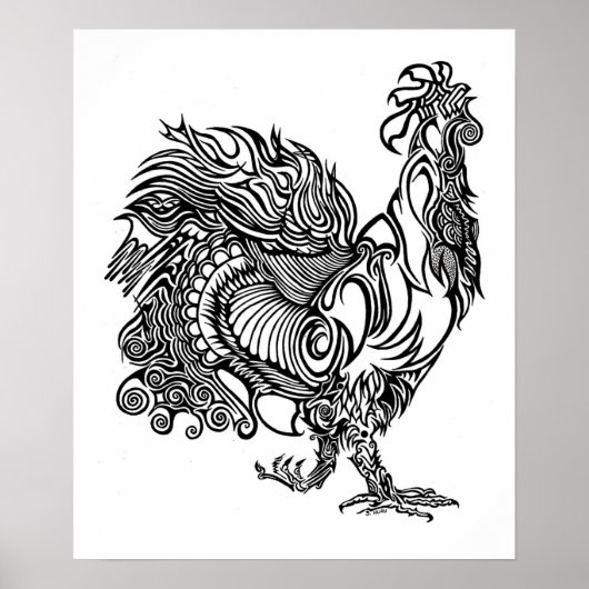 Rooster 2 poster (Voorkant)