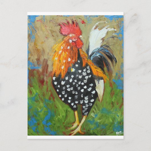 Rooster#485 Briefkaart (Voorkant)