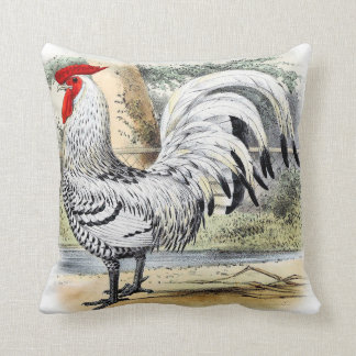 Rooster Accent Pillow Country Cottage Decor Kussen