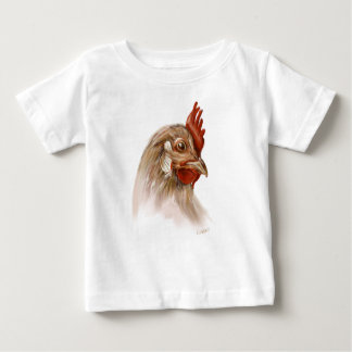Rooster Afdrukken op Baby T-shirt
