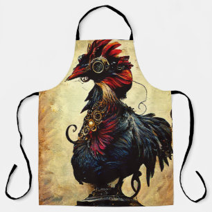  Rooster All-Over Print Apron Schort