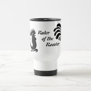Rooster Alumnum Travel Mug Reisbeker