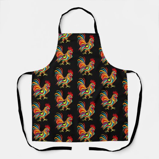 Rooster Apron Schort (Voorkant)
