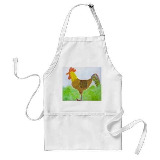 Rooster Apron Standaard Schort (Voorkant)