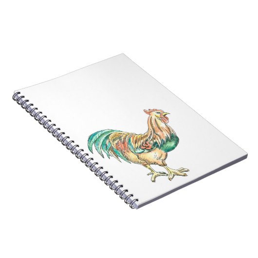 Rooster Art Notitieboek (Rechterzijde)
