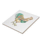 Rooster Art Tegeltje (Zijkant)