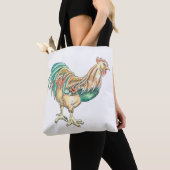 Rooster Art Tote Bag (Dichtbij)