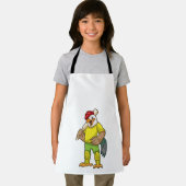 Rooster as Batsman with Cricket bat Schort (Insitu)