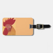 Rooster Bagagelabel (Voorkant horizontaal)