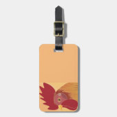 Rooster Bagagelabel (Voorkant verticaal)