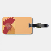 Rooster Bagagelabel (Achterkant horizontaal)