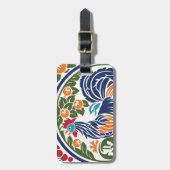 Rooster Bagagelabel (Voorkant verticaal)
