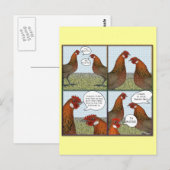 Rooster Bait Briefkaart (Voorkant / Achterkant)