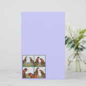 Rooster Bait Briefpapier (Staand voorkant)
