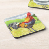 Rooster Bier Onderzetter (Linkerzijde)