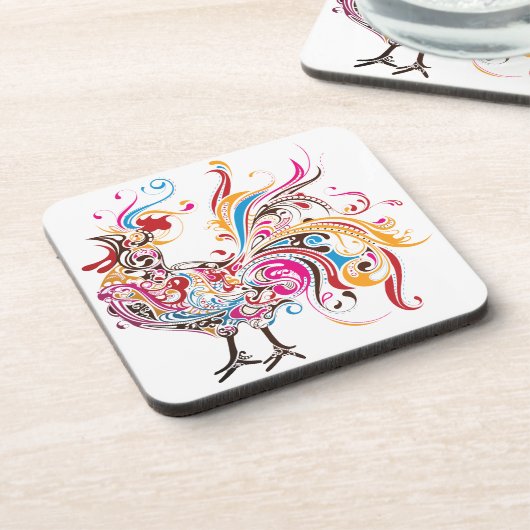  Rooster Bier Onderzetter (Linkerzijde)