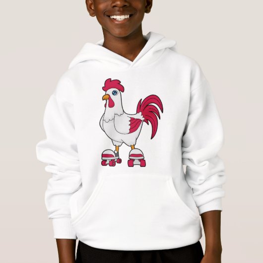 Rooster bij gealigneerde schaatsen met Rollerschaa (Voorkant)