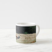 Rooster bij het Boerderij Foto door Sandy Closs. Espresso Kop (Voorkant rechts)