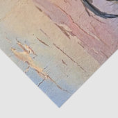 Rooster bij zonsopgang tissuepapier (Detail)