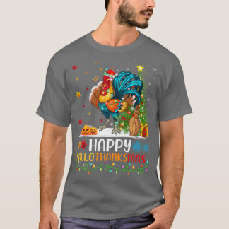 Rooster Bird Lover Funny Rooster HelloBedanktMas T-shirt