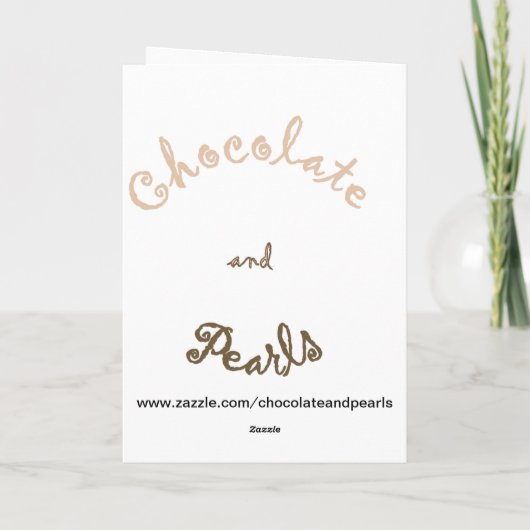 Rooster Birthday Kaart (Achterkant)