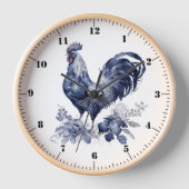 "Rooster" Blauwe Willow Stijl (Voorkant)