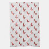 Rooster Boerderij Barn Animals Pattern Dishtowels Theedoek (Verticaal)