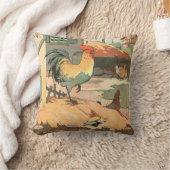  Rooster Boerderij Dier geïllustreerd Kussen (Deken)