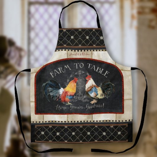Rooster-Boerderij naar tafelkeuken Rustic Farmhous Schort