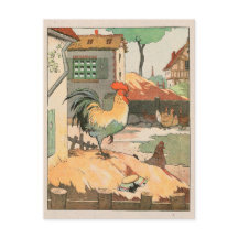 Rooster Boerderij Yard
