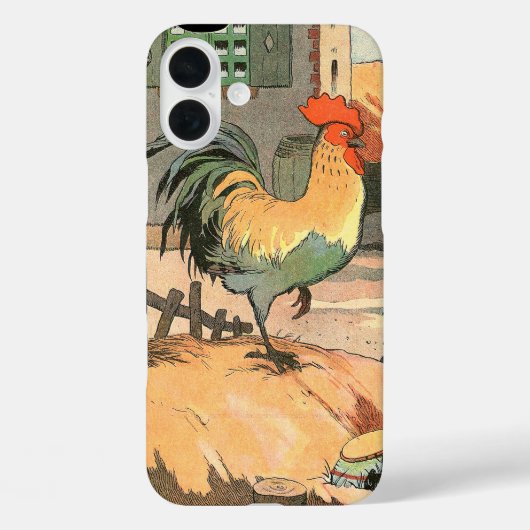 Rooster Boerderij Yard Case-Mate iPhone Case (Achterkant)