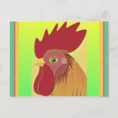 Rooster Briefkaart (Voorkant)