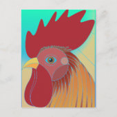 Rooster Briefkaart (Voorkant)
